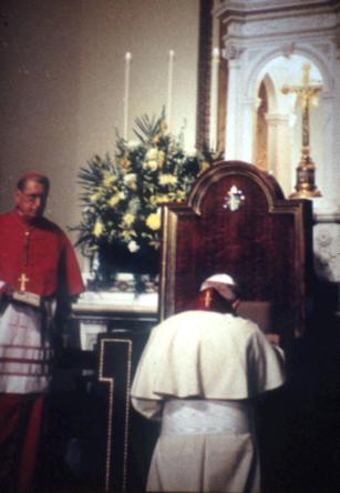 Pope seminary chair